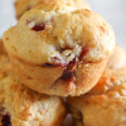 strawberry shortcake muffins