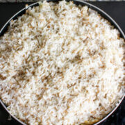 cooked rice and wheat