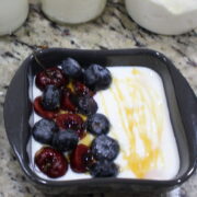 Homemade Yogurt ready to Enjoy